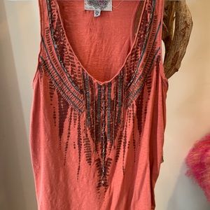 Ecote Embellished Tank